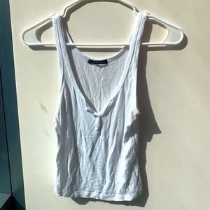 Urban Outfitters White Tank Top